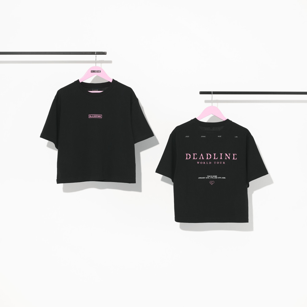 BLACKPINK DEADLINE POPUP ユニフォームTシャツ Lサイズ BLACKPINK DEADLINE POPUP ユニフォームTシャツ Mサイズ BLACKPINK