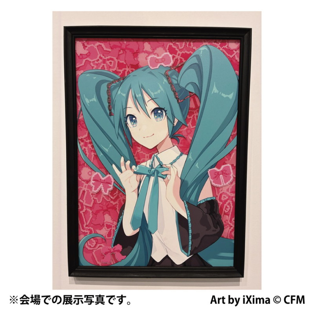 2*系様 【直筆イラスト】初音ミク iXima直筆サイン入りイラスト色紙 2*系様 【直筆イラスト】初音ミク iXima直筆サイン入りイラスト色紙